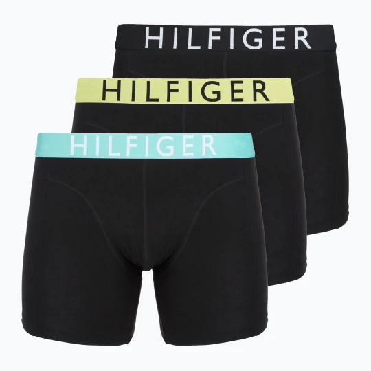 Zdjęcie produktu Bokserki Tommy Hilfiger Brief 3-pak lemon curd / arctic aqua / black