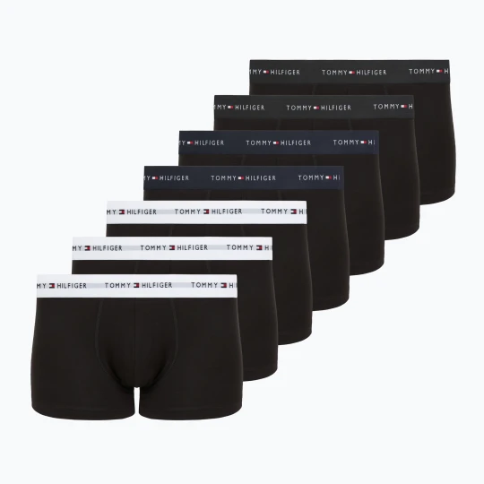 Zdjęcie produktu Bokserki Tommy Hilfiger Trumk 7 par white / white / white / black / black / desert / desert