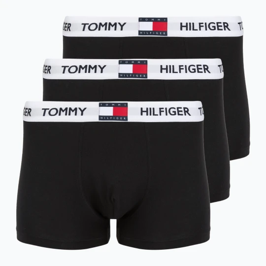 Zdjęcie produktu Bokserki Tommy Hilfiger Trunk 3 pary black / black / black