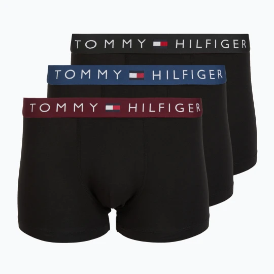 Zdjęcie produktu Bokserki męskie Tommy Hilfiger Trunk WB 3 pary deep regatta / black / bluee jean