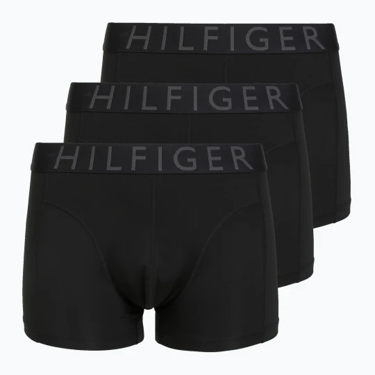Zdjęcie produktu Bokserki męskie Tommy Hilfiger Trunk WB Cooling Technology 3 pary black / black / black