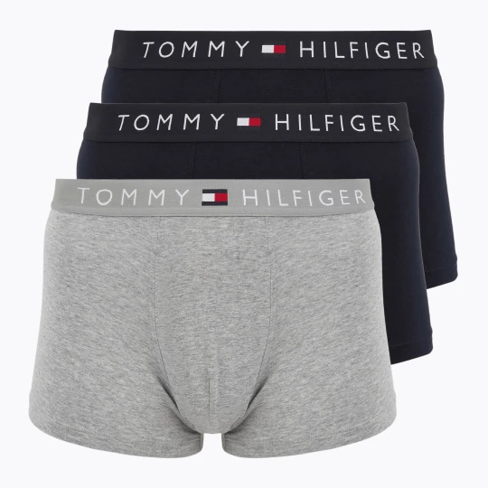 Zdjęcie produktu Bokserki Tommy Hilfiger UM0UM03181 Trunk 3 pary des sky/grey htr/des sky
