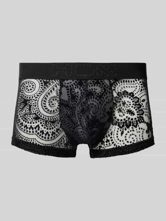 Zdjęcie produktu Bokserki w kroju slim fit w półprzezroczystym designie model 'Rhapsody' HOM czarny