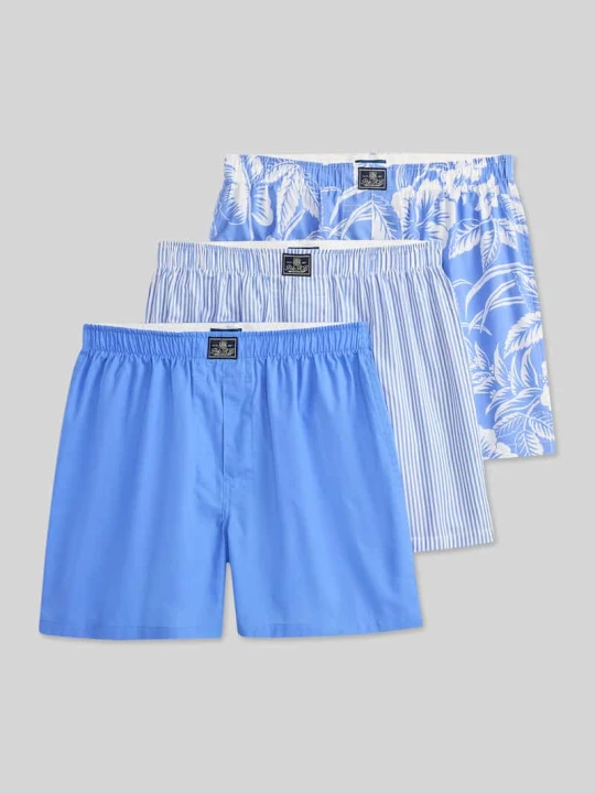 Zdjęcie produktu Bokserki w zestaw 3 szt. z czystej bawełny Polo Ralph Lauren Błękitny