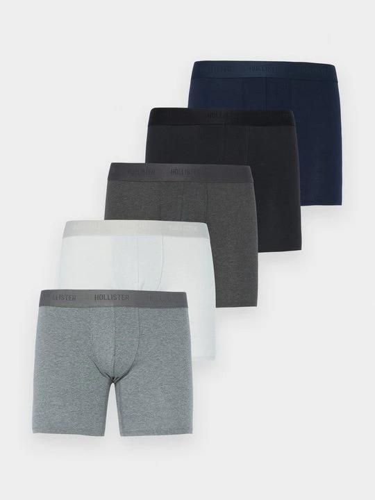 Zdjęcie produktu Bokserki z długimi nogawkami Hollister Co. szary