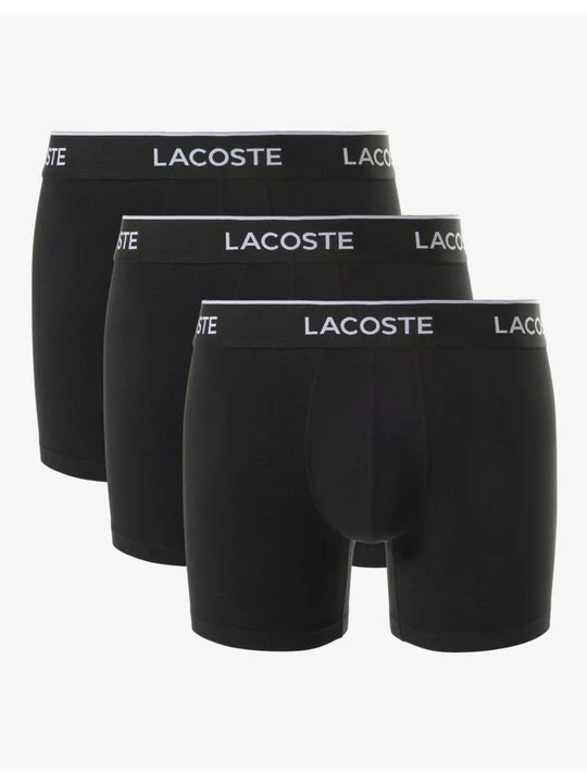 Zdjęcie produktu Bokserki z długimi nogawkami Lacoste czarny