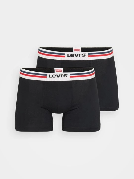 Zdjęcie produktu Bokserki z długimi nogawkami Levi's czarny