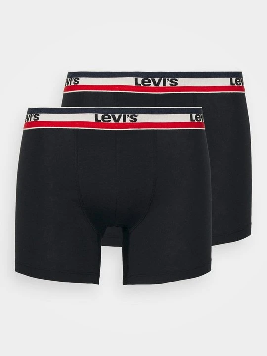 Zdjęcie produktu Bokserki z długimi nogawkami Levi's czarny