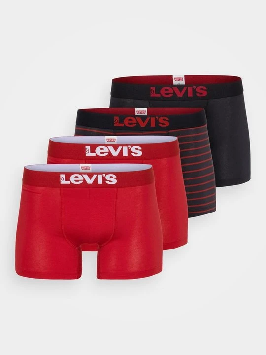Zdjęcie produktu Bokserki z długimi nogawkami Levi's czerwony