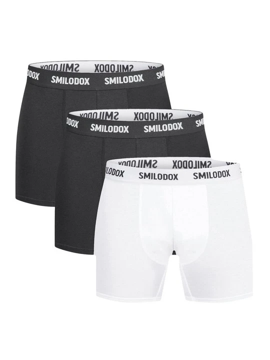 Zdjęcie produktu Bokserki z długimi nogawkami Smilodox czarny