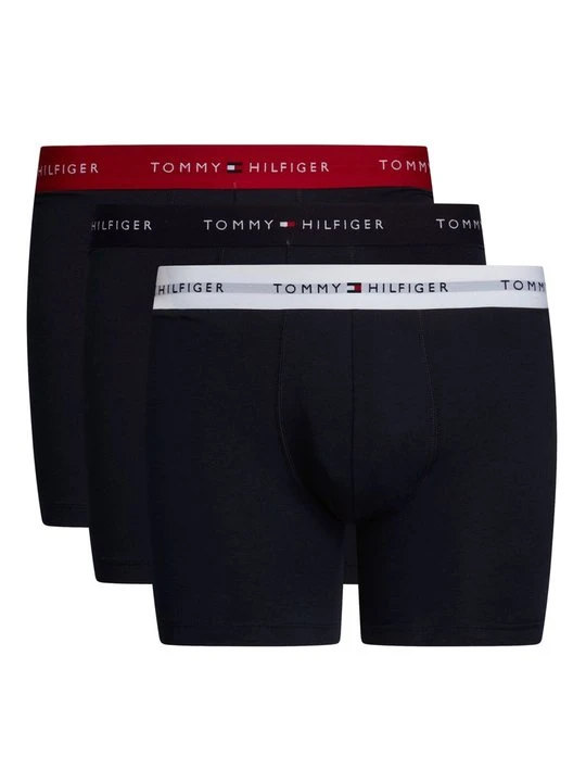 Zdjęcie produktu Bokserki z długimi nogawkami Tommy Hilfiger granatowy
