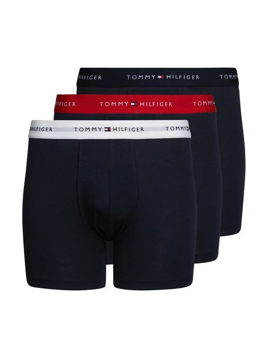 Zdjęcie produktu Bokserki z długimi nogawkami Tommy Hilfiger granatowy