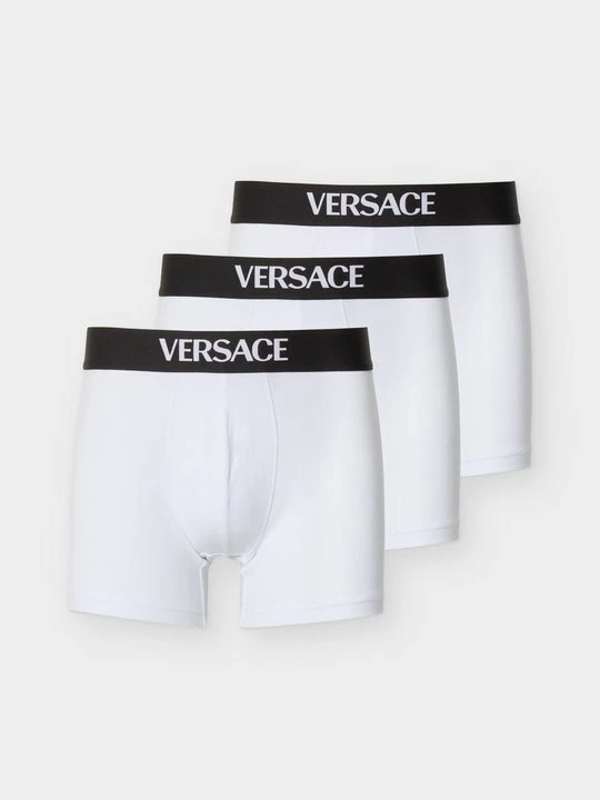 Zdjęcie produktu Bokserki z długimi nogawkami Versace biały
