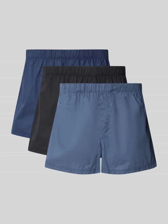 Zdjęcie produktu Bokserki z elastycznym pasem w zestawie 3 szt. model ‘MILANO’ Jack&Jones Jasnoniebieski