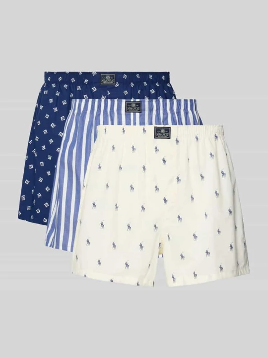 Zdjęcie produktu Bokserki z elastycznym pasem w Zestaw 3 szt. Polo Ralph Lauren Biały