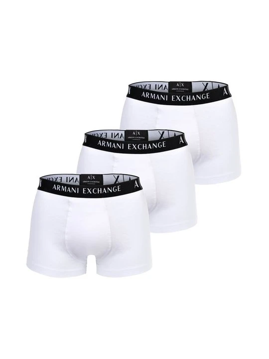 Zdjęcie produktu Bokserki z krótkimi nogawkami Armani Exchange biały
