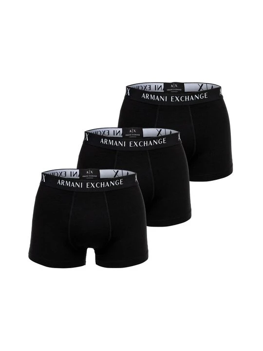 Zdjęcie produktu Bokserki z krótkimi nogawkami Armani Exchange czarny
