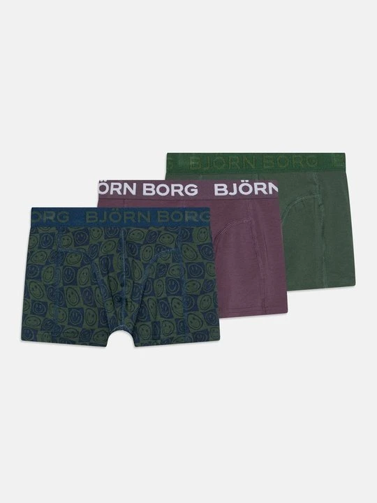 Zdjęcie produktu Bokserki z krótkimi nogawkami Björn Borg ciemnozielony