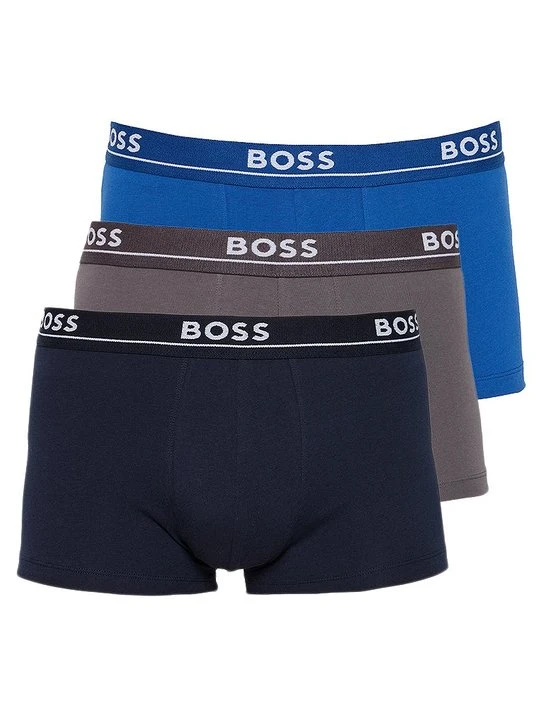 Zdjęcie produktu Bokserki z krótkimi nogawkami Boss niebieski