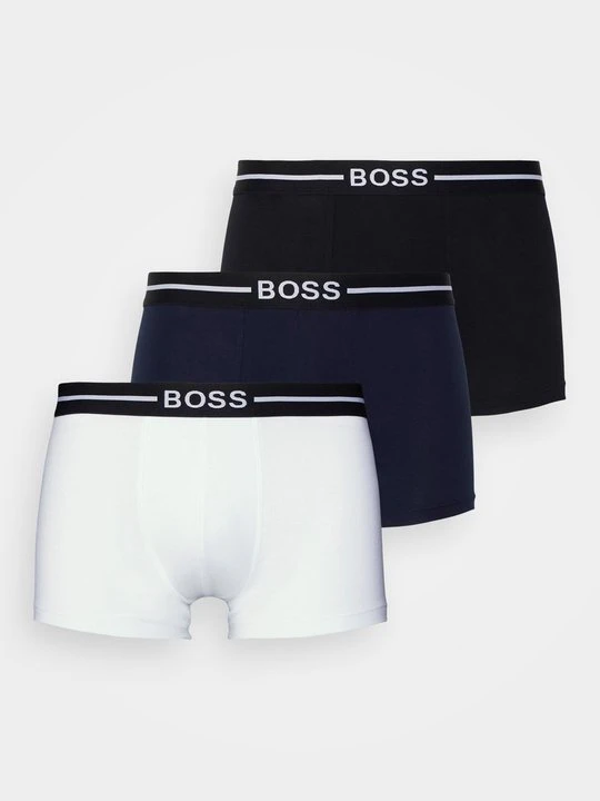 Zdjęcie produktu Bokserki z krótkimi nogawkami Boss biały