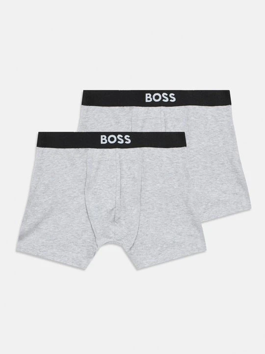 Zdjęcie produktu Bokserki z krótkimi nogawkami Boss szary