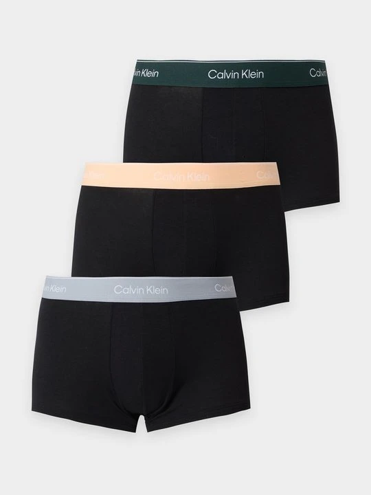 Zdjęcie produktu Bokserki z krótkimi nogawkami Calvin Klein czarny melanż
