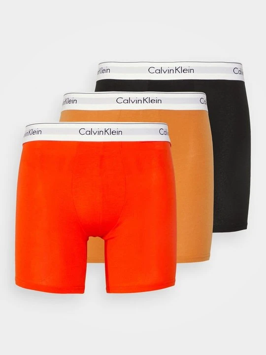 Zdjęcie produktu Bokserki z krótkimi nogawkami Calvin Klein ochra