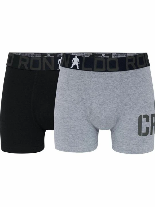 Zdjęcie produktu Bokserki z krótkimi nogawkami CR7 Cristiano Ronaldo szary