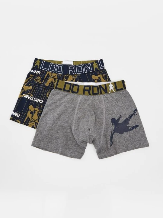 Zdjęcie produktu Bokserki z krótkimi nogawkami CR7 Cristiano Ronaldo mleczny