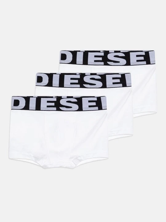Zdjęcie produktu Bokserki z krótkimi nogawkami Diesel biały