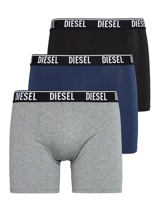 Zdjęcie produktu Bokserki z krótkimi nogawkami Diesel czarny