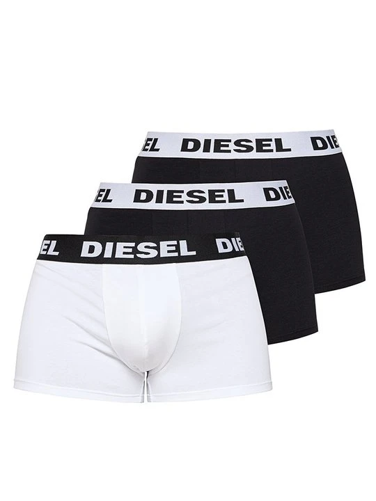 Zdjęcie produktu Bokserki z krótkimi nogawkami Diesel ciemnoczerwony