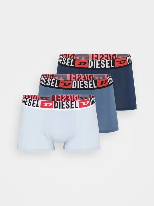 Zdjęcie produktu Bokserki z krótkimi nogawkami Diesel niebieski