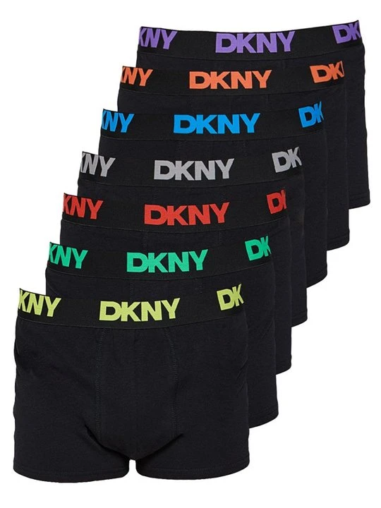 Zdjęcie produktu Bokserki z krótkimi nogawkami DKNY antracytowy melanż