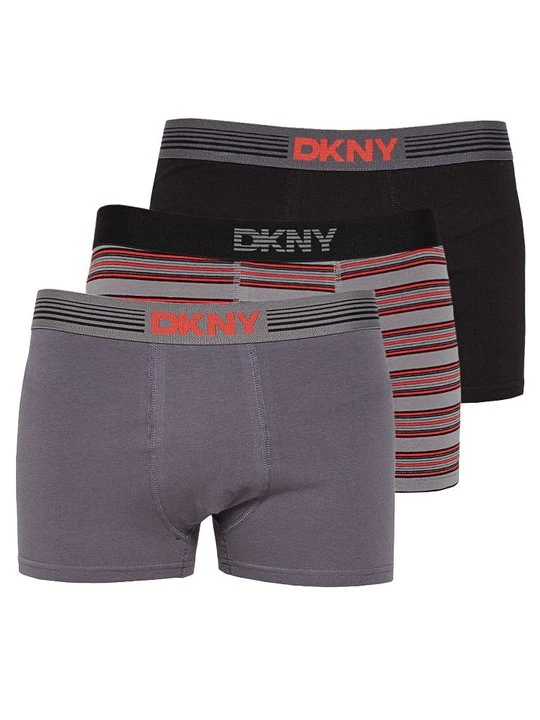 Zdjęcie produktu Bokserki z krótkimi nogawkami DKNY szary