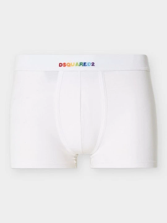 Zdjęcie produktu Bokserki z krótkimi nogawkami Dsquared2 biały