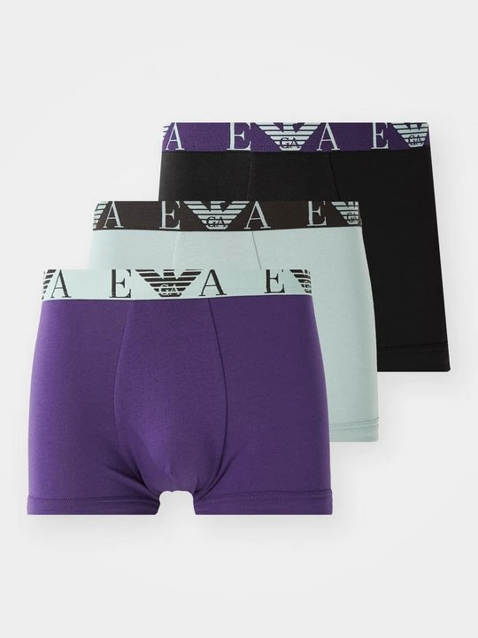 Zdjęcie produktu Bokserki z krótkimi nogawkami Emporio Armani brązowy