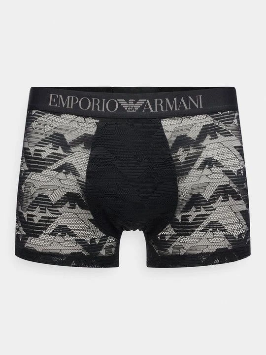 Zdjęcie produktu Bokserki z krótkimi nogawkami Emporio Armani czarny