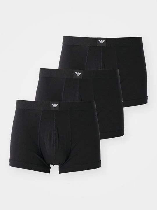 Zdjęcie produktu Bokserki z krótkimi nogawkami Emporio Armani czarny