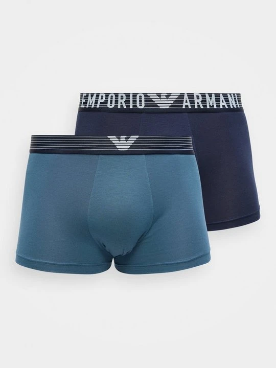 Zdjęcie produktu Bokserki z krótkimi nogawkami Emporio Armani niebieski