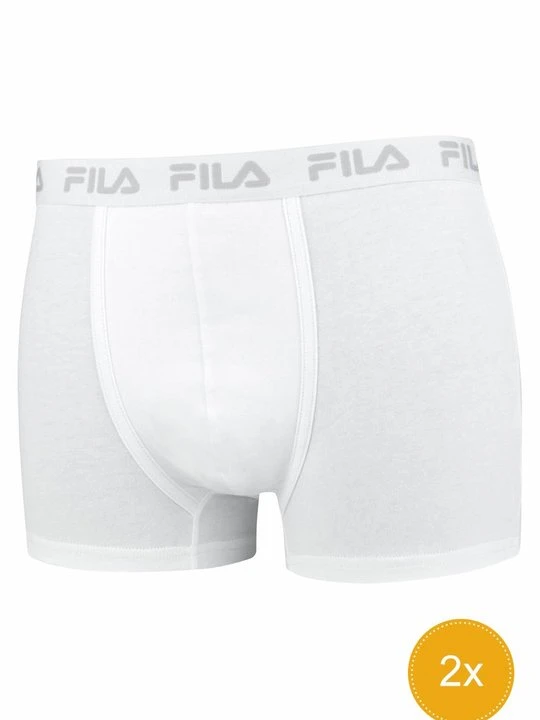 Zdjęcie produktu Bokserki z krótkimi nogawkami Fila biały