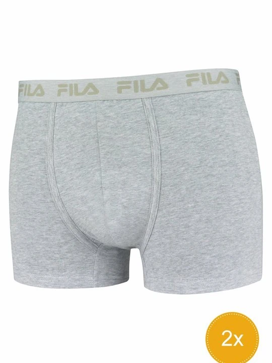 Zdjęcie produktu Bokserki z krótkimi nogawkami Fila szary