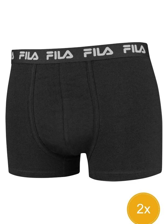 Zdjęcie produktu Bokserki z krótkimi nogawkami Fila czarny