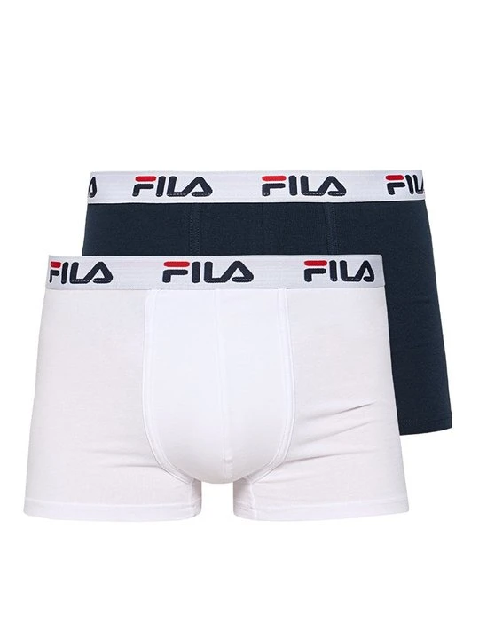 Zdjęcie produktu Bokserki z krótkimi nogawkami Fila biały
