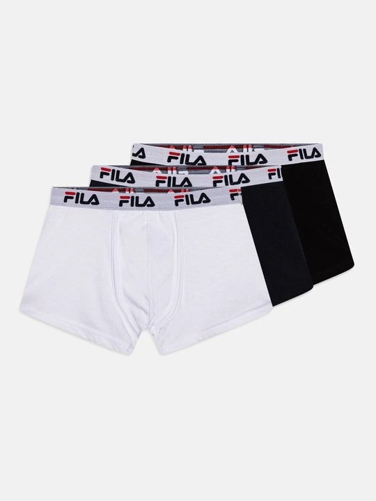 Zdjęcie produktu Bokserki z krótkimi nogawkami Fila biały