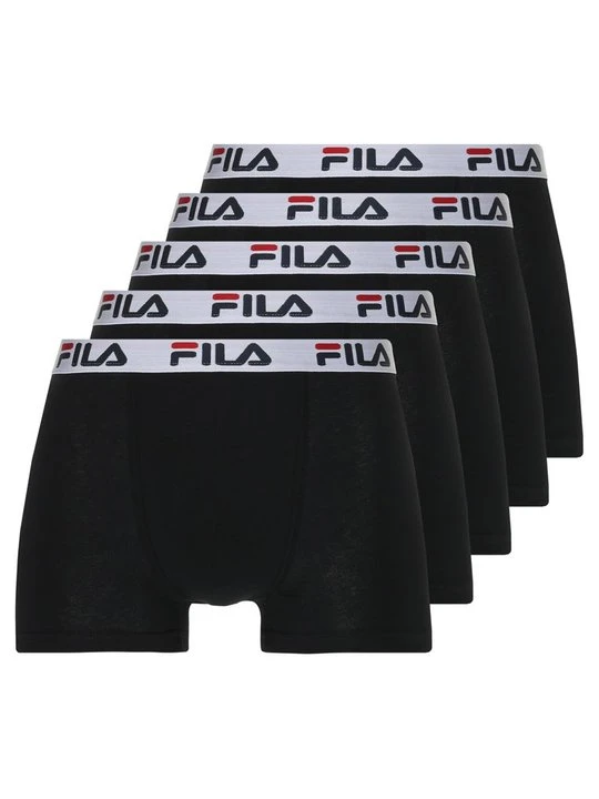 Zdjęcie produktu Bokserki z krótkimi nogawkami Fila czarny
