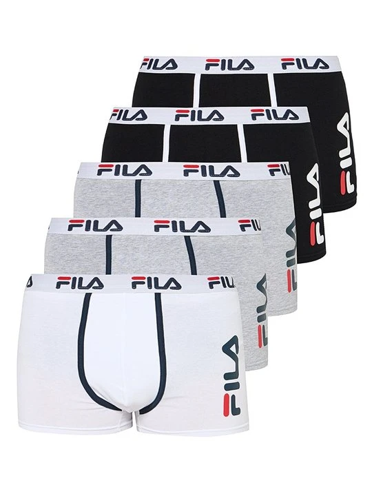 Zdjęcie produktu Bokserki z krótkimi nogawkami Fila jasnoszary