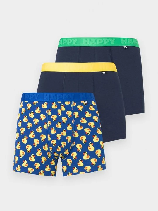Zdjęcie produktu Bokserki z krótkimi nogawkami Happy Socks niebieski