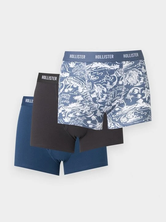 Zdjęcie produktu Bokserki z krótkimi nogawkami Hollister Co. jasnoniebieski