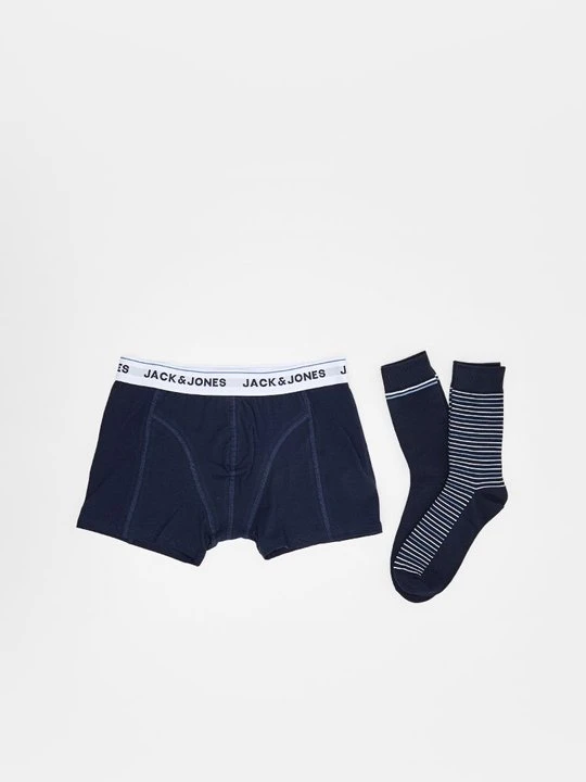 Zdjęcie produktu Bokserki z krótkimi nogawkami Jack&Jones granatowy